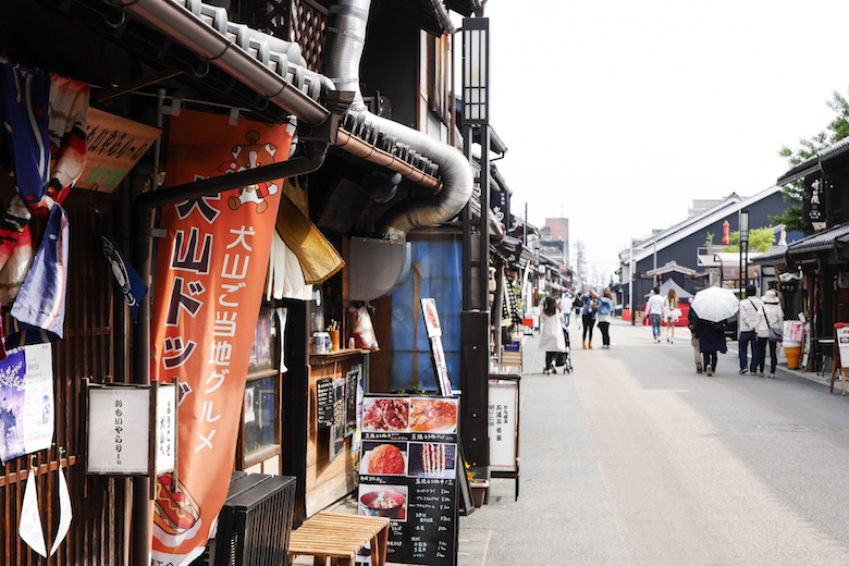 犬山城下町