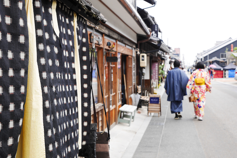 犬山城下町