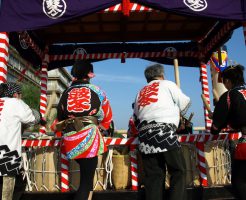 松江祭り鼕行列