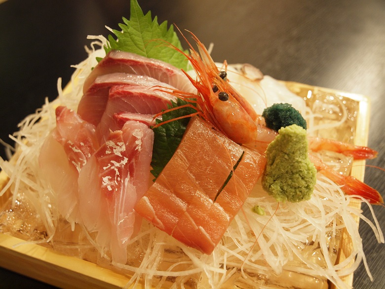 富山湾から水揚げされる新鮮な魚介類