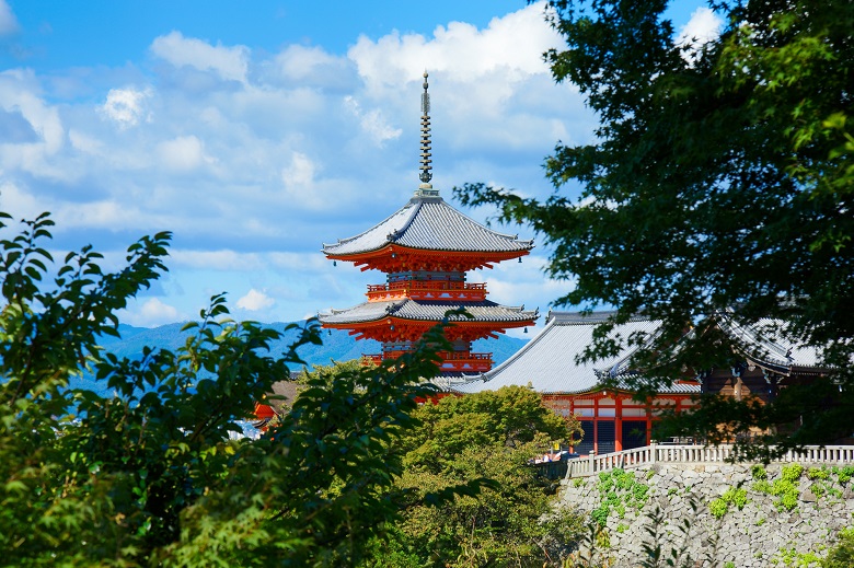 清水寺 三重塔