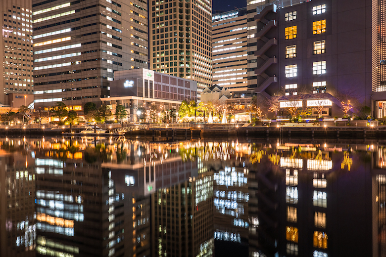 天王洲の夜景