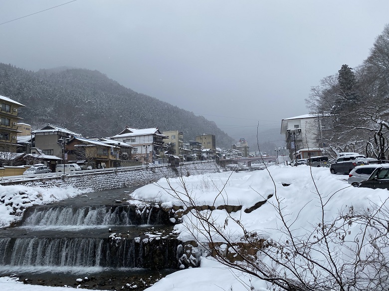 渋温泉・横湯川