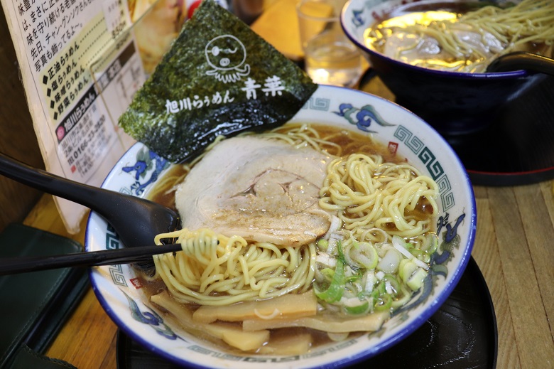 旭川のしょう油ラーメン