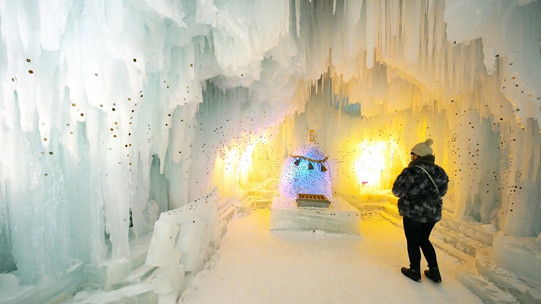 層雲峡氷瀑祭り