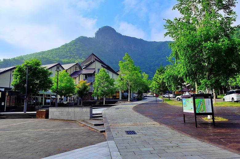 層雲峡温泉