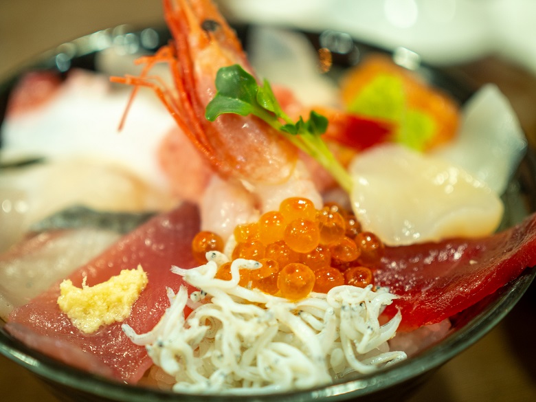 那珂湊おさかな市場「海鮮丼」