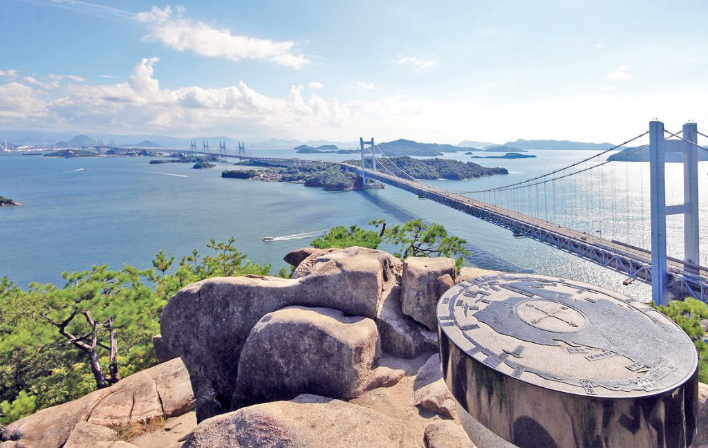 鷲羽山と瀬戸大橋