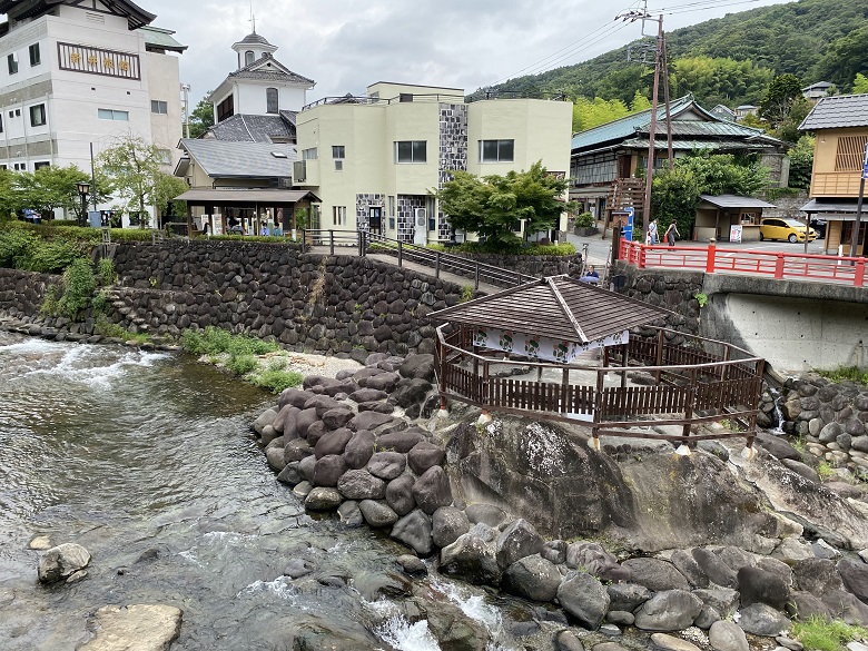 伊豆修善寺温泉街