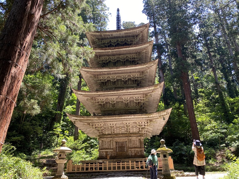 羽黒山五重塔