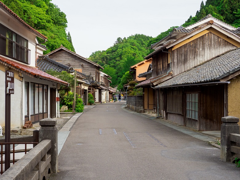 石見銀山の街並み