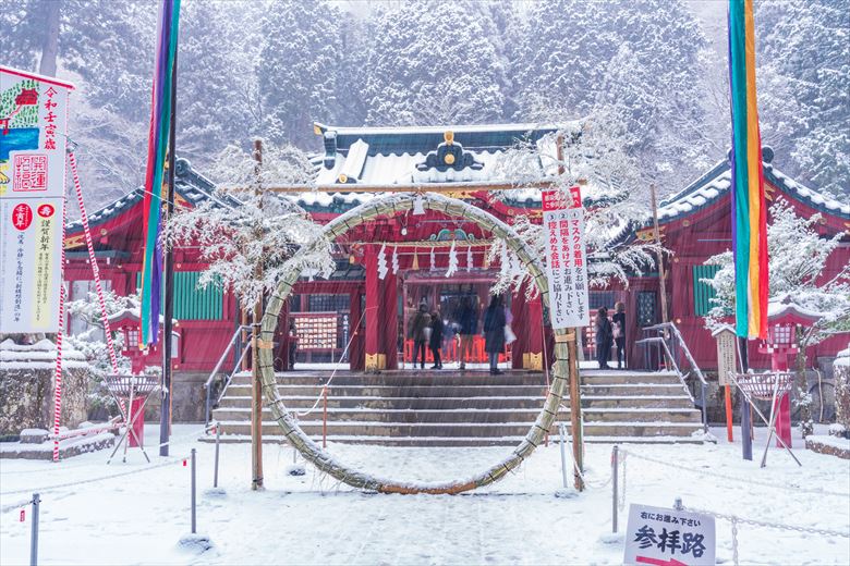 初詣をグループで行く場合は、箱根神社もいいです。周辺神社もめぐるツアー形式にするものおすすめ