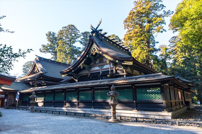 団体での初詣ツアーでおすすめの式内社・香取神社。貸切バスでの訪問がおすすめです