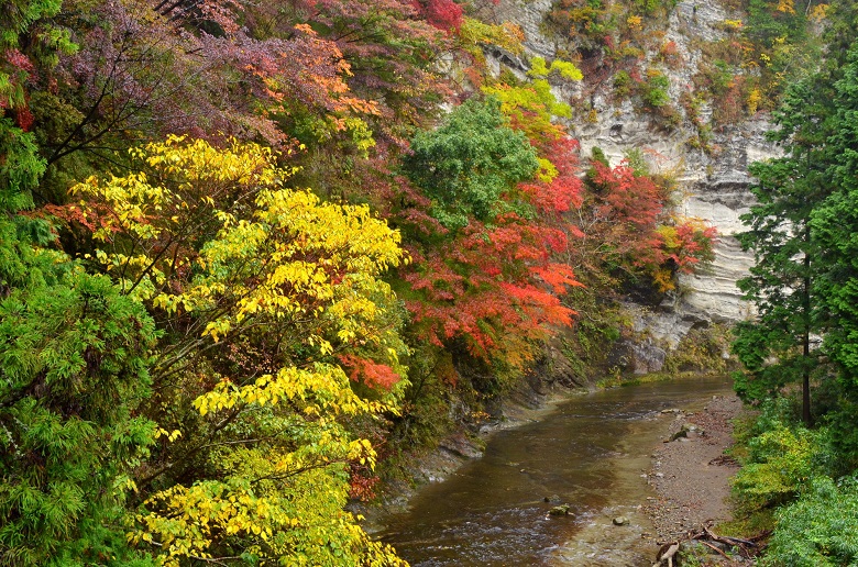 七里川渓谷