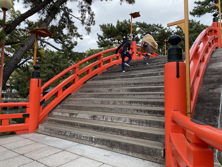 太鼓橋（住吉反橋）