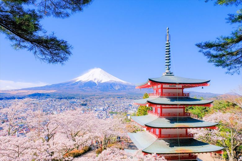 東京発・神奈川発のグループ旅行先におすすめ！新倉富士浅間神社