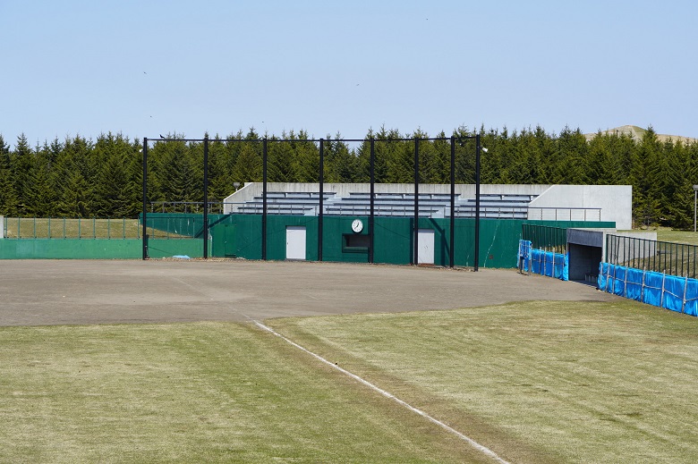 モエレ沼公園の野球場