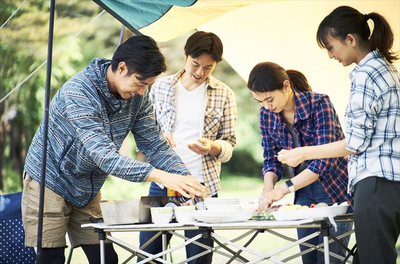 大学生・高校生の合宿で一番人気のアクティビティは、BBQ/バーベキュー！