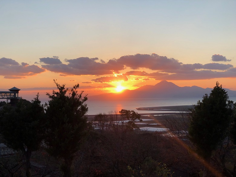 小天温泉からの眺望（画像提供：玉名観光協会）