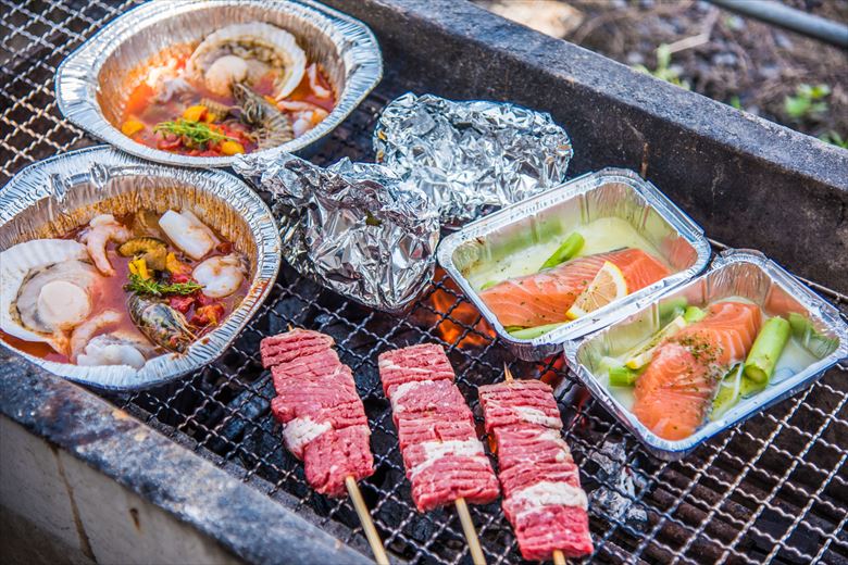 大学生・高校生の歴史サークル合宿なら、バーベキューBBQも人気です