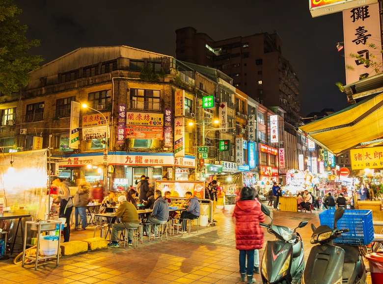 台湾の夜市