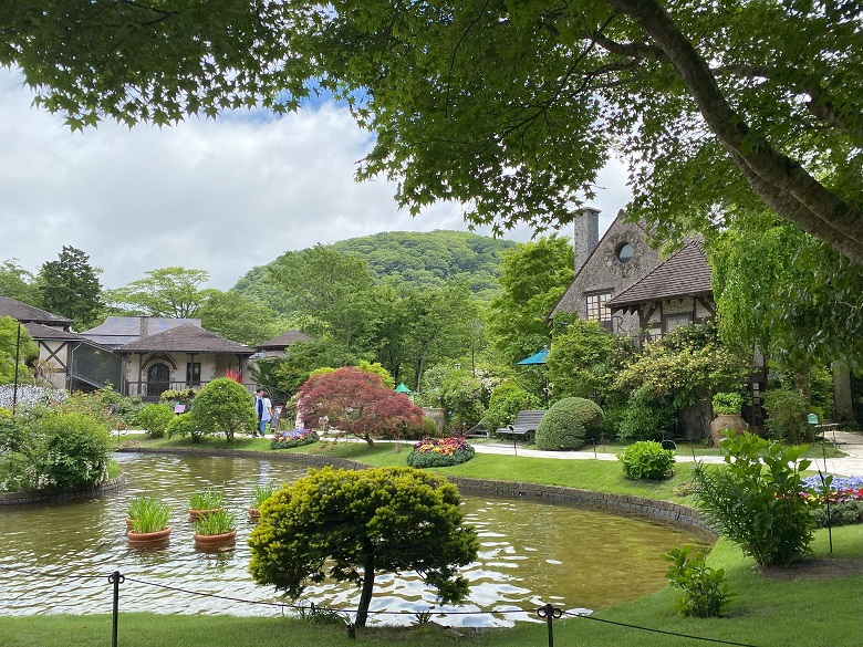 ヨーロッパの田舎町のような美しい風景