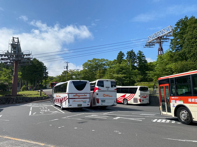 桃源台駅に到着