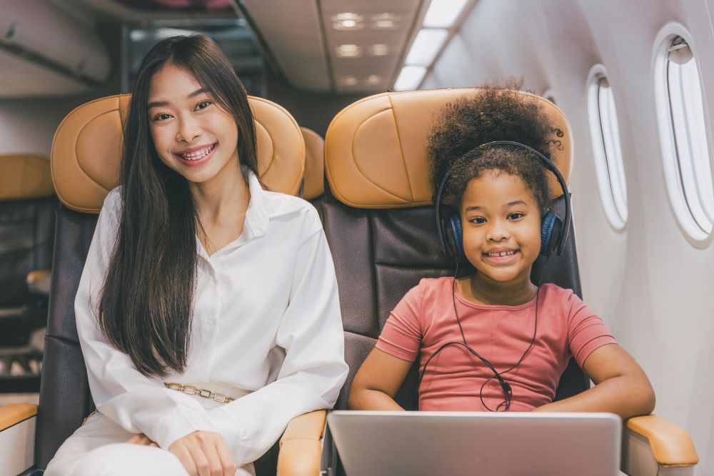 子連れで飛行機