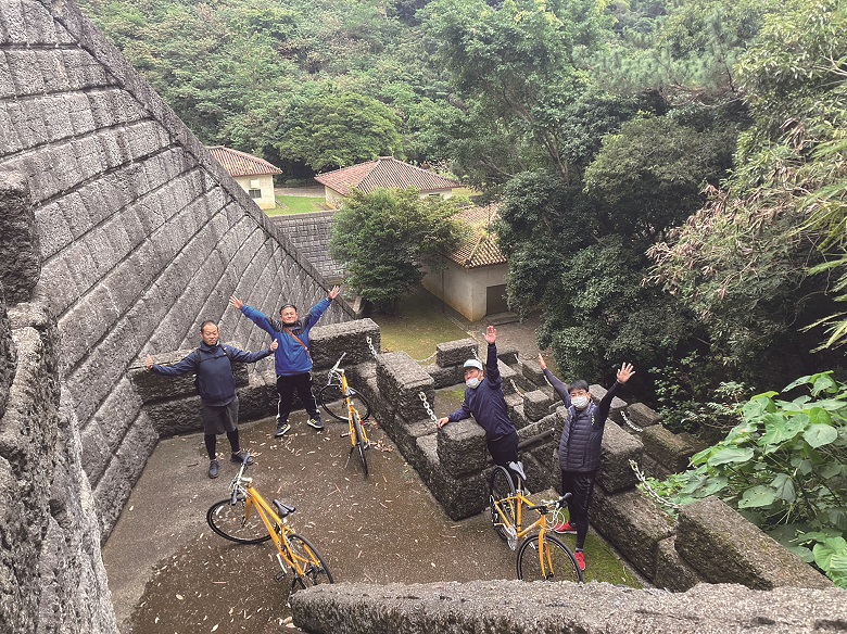 サイクリングツアー　天空の城　きゃりーダムダム