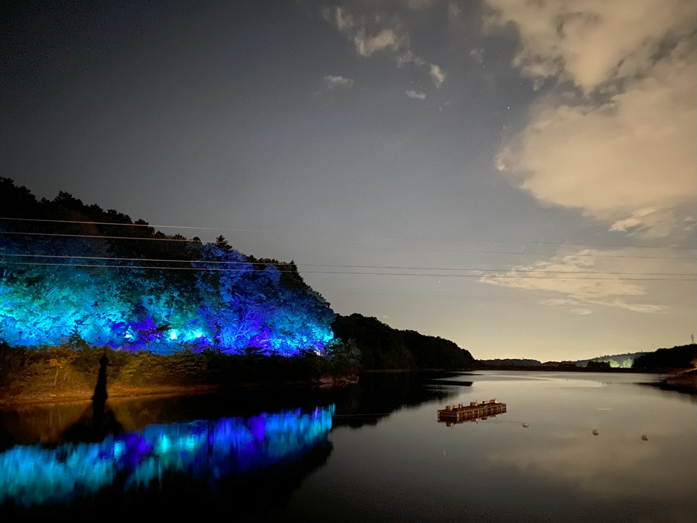 宮沢湖周辺はまるで北欧のような風景