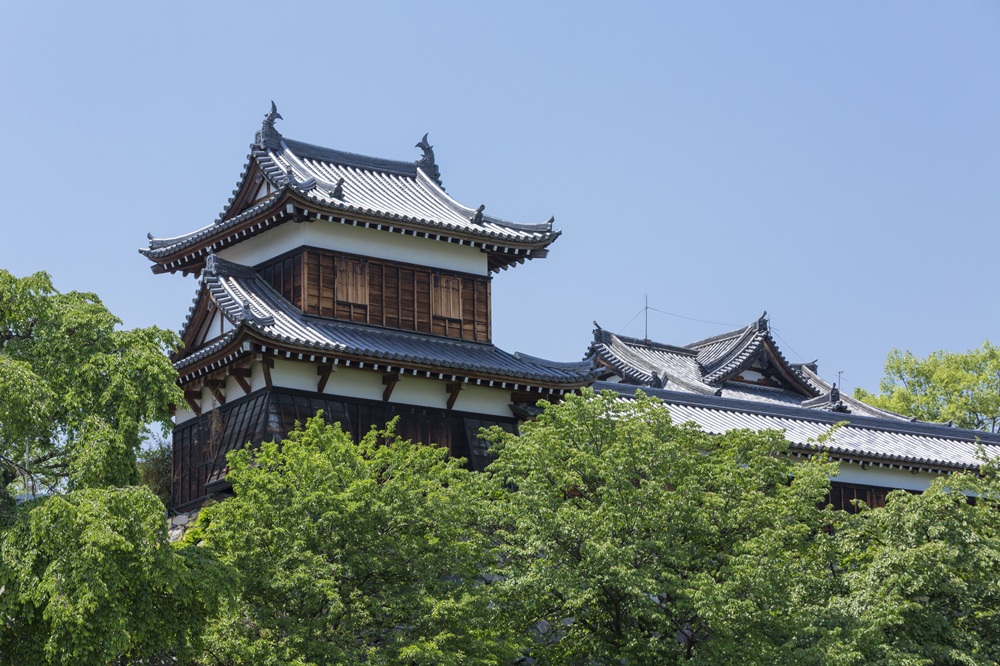 郡山城跡の大手向櫓