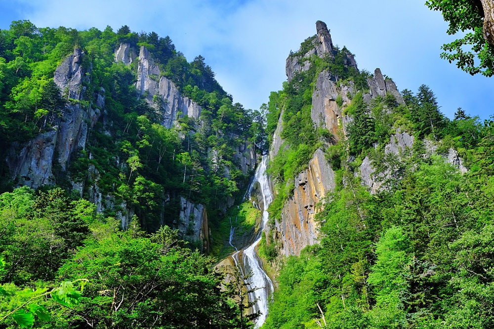 層雲峡「銀河の滝」