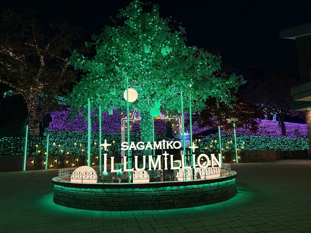 さがみ湖イルミリオンは冬の風物詩