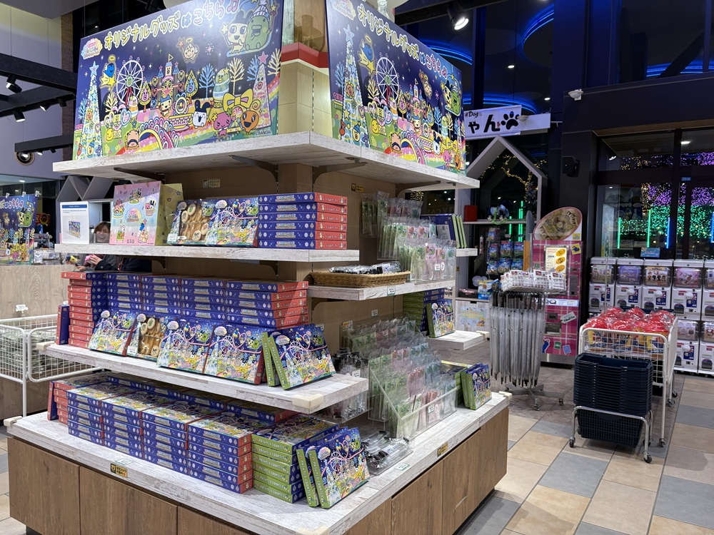 たまごっちのお土産コーナー