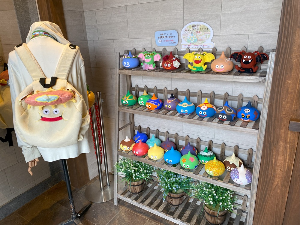 スライムの色塗り体験