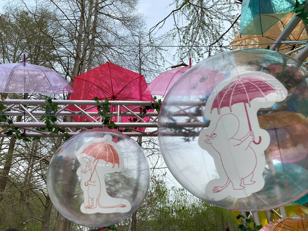 バルーンの中にもキャラクターが