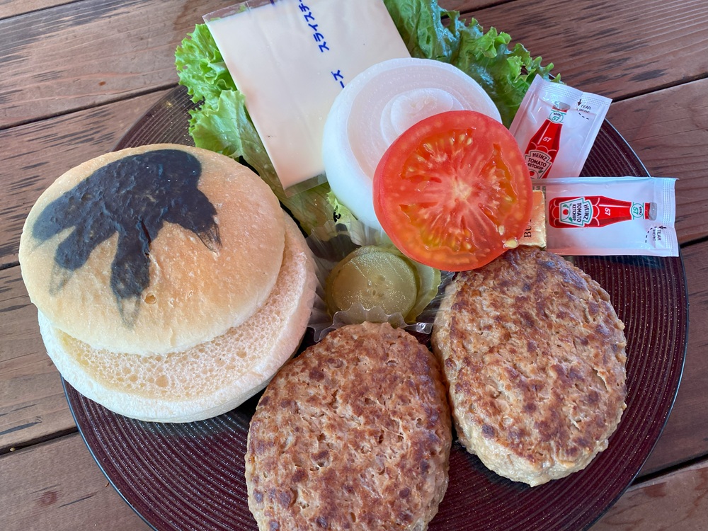 ゴジラの足跡バーガー