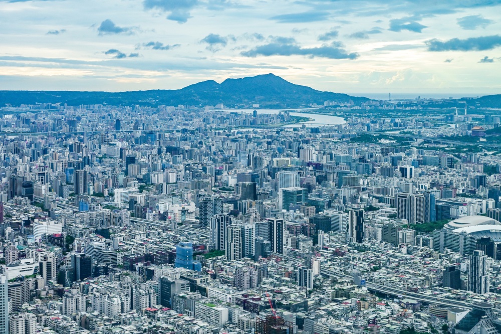 台北101展望台・西側の眺め