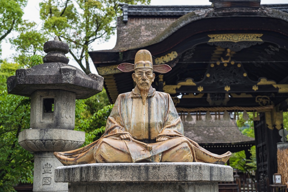 京都 豊国神社 豊臣秀吉像