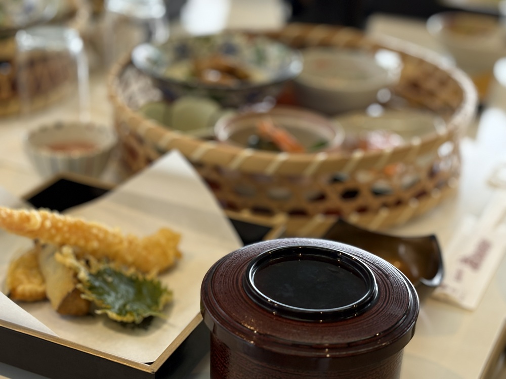 盛り付けも美しい