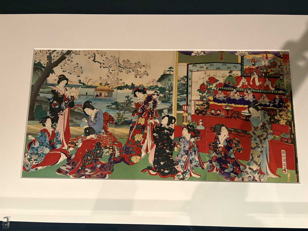 浮世絵にも描かれた人形