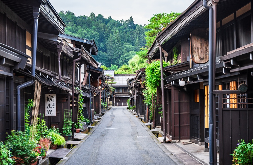 飛騨高山の街並み