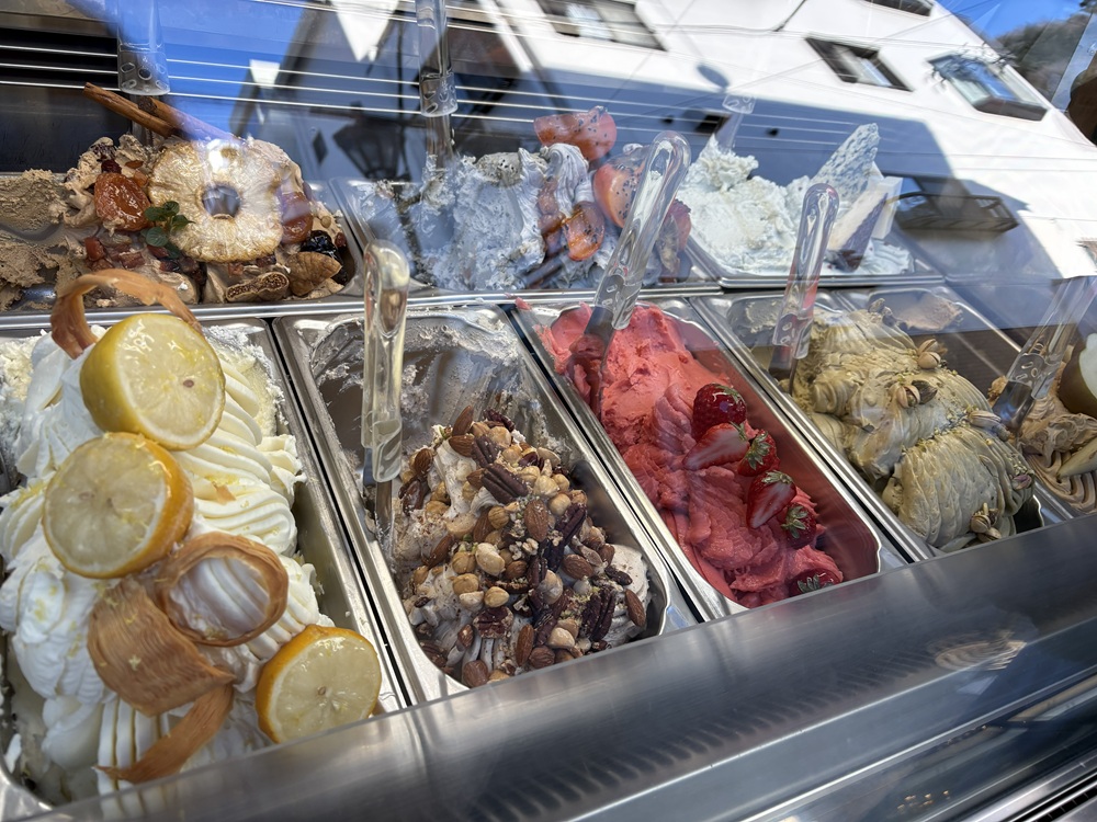 ゴージャスなジェラートが特徴